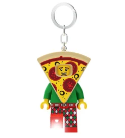 Lommelygter-LEGO® Nøglering m. Lommelygte - Pizza Guy