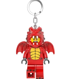 Lommelygter|Lego®-Euromic LEGO® Nøglering m. Lommelygte - Dragefyr