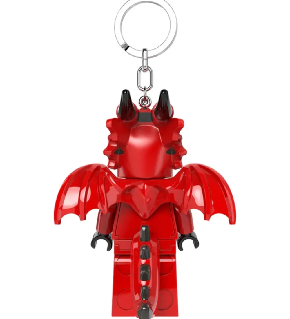 Lommelygter|Lego®-Euromic LEGO® Nøglering m. Lommelygte - Dragefyr