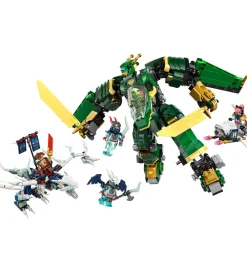 Lego®|Konstruktionslegetøj-LEGO® Ninjago - Lloyds Jet-mech 71845 - 1112 Dele