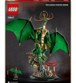 Lego®|Konstruktionslegetøj-LEGO® Ninjago - Vogterdragen 71847 - 1650 Dele