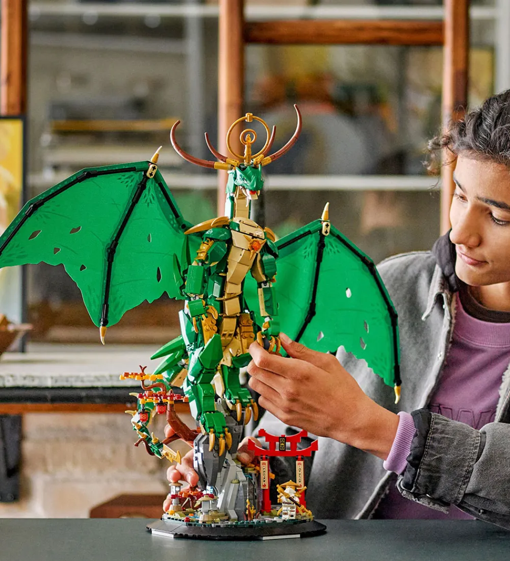 Lego®|Konstruktionslegetøj-LEGO® Ninjago - Vogterdragen 71847 - 1650 Dele