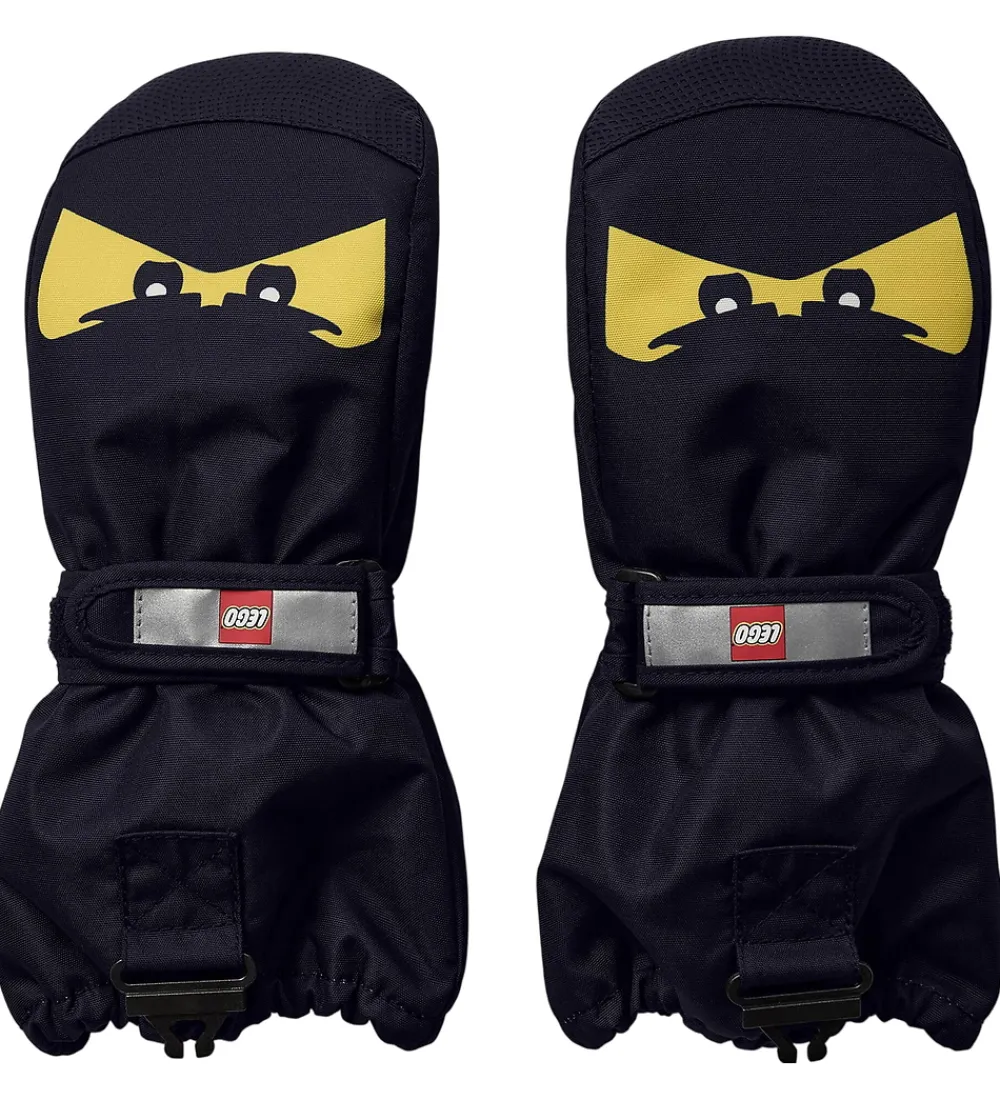 LEGO® Wear Handsker Og Luffer*LEGO® Ninjago Luffer - LWAgan 805 - Sort/Cole