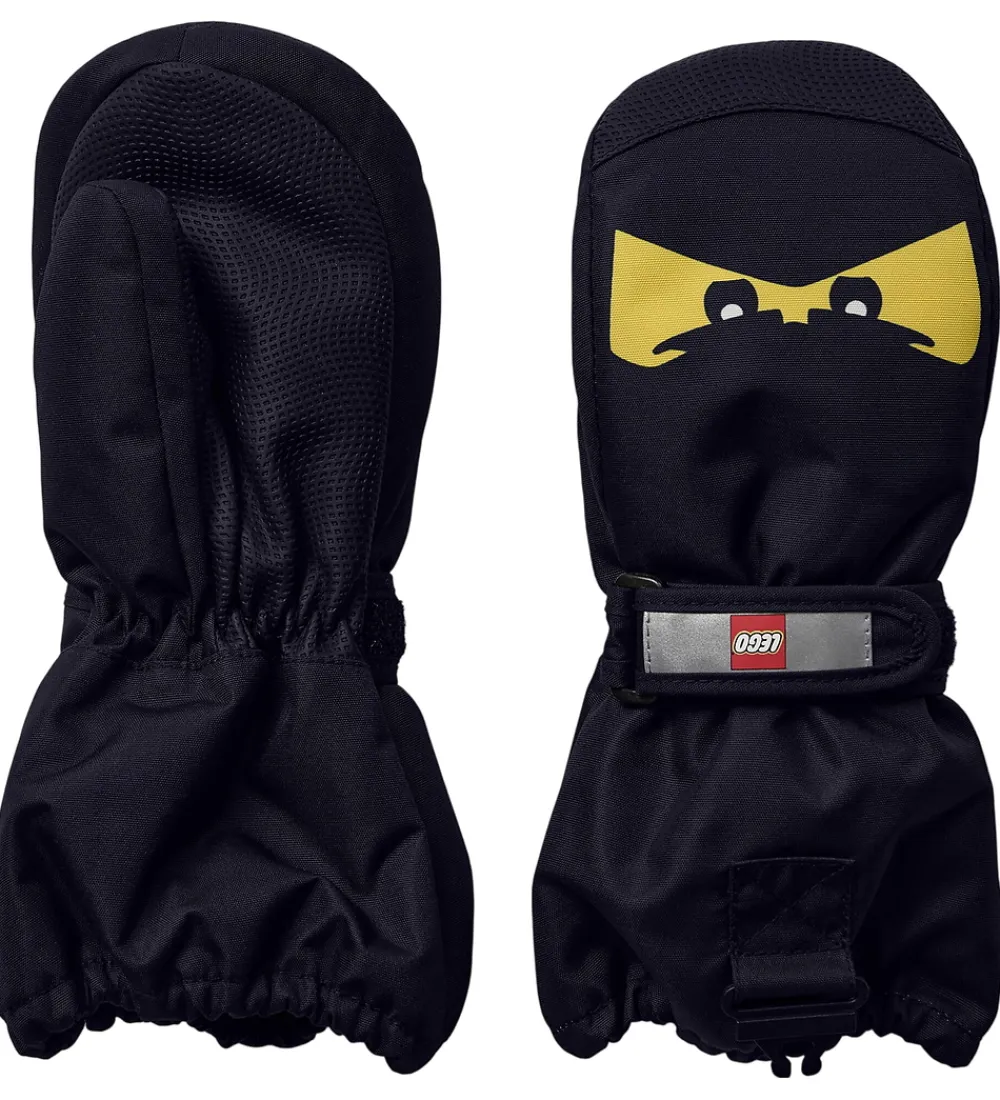 LEGO® Wear Handsker Og Luffer*LEGO® Ninjago Luffer - LWAgan 805 - Sort/Cole