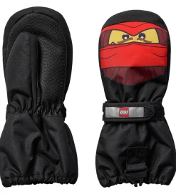 LEGO® Wear Handsker Og Luffer*LEGO® Ninjago Luffer - LWAgan 805 - Sort/Kai