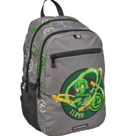 LEGO® Tasker Skoletasker*LEGO® Ninjago Rygsæk - Elemental Master Of Energy - 18 L - Grå