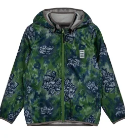 Softshell-LEGO® Wear LEGO® Ninjago Softshelljakke - LWScout 202 - Twist Of Lime/Grå m
