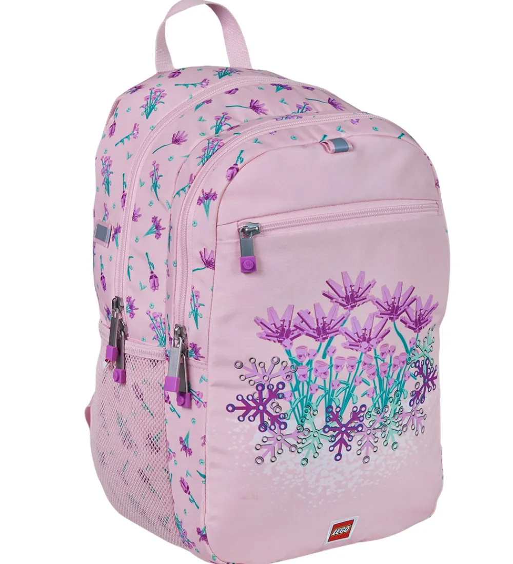 Skoletasker-LEGO® Tasker LEGO® Rygsæk - Flowers - 18 L - Lyserød
