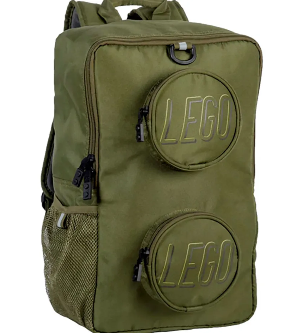 LEGO® Lego®|Skole*Skoletaske - Signature Brick - 18 L - Olive
