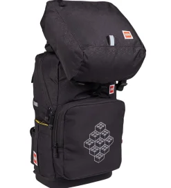 LEGO® Tasker Skoletasker*LEGO® Skoletaskesæt - Optimo - Bricks - 20 L - Sort