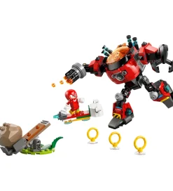 Lego®|Konstruktionslegetøj-LEGO® Sonic The Hedgehog - Knuckles Mod Dr. Eggman 77005 - 350 D