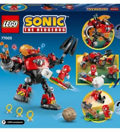 Lego®|Konstruktionslegetøj-LEGO® Sonic The Hedgehog - Knuckles Mod Dr. Eggman 77005 - 350 D