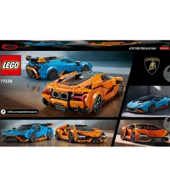 LEGO® Lego®|Konstruktionslegetøj*Speed Champions - Lamborghini Revuelto Og Huracán STO 7723