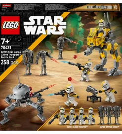 Lego®|Konstruktionslegetøj-LEGO® Star Wars - Battle Pack Med Klonsoldater 75431 - 258 Dele
