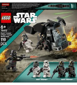 Lego®|Konstruktionslegetøj-LEGO® Star Wars - Battle Pack med dødssoldat... 75412 - 119 Dele