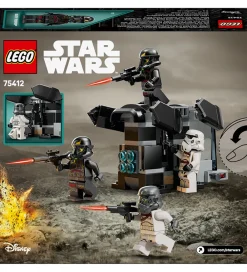 Lego®|Konstruktionslegetøj-LEGO® Star Wars - Battle Pack med dødssoldat... 75412 - 119 Dele
