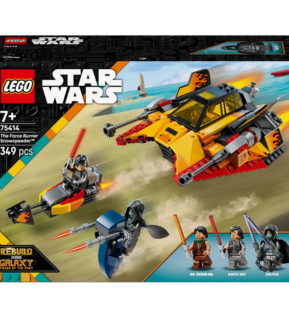 LEGO® Lego®|Konstruktionslegetøj*Star Wars - Force Burner-Snespeeder 75414 - 349 Dele