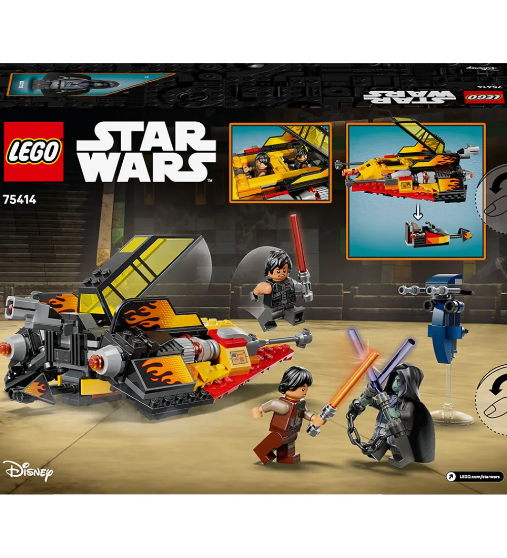 LEGO® Lego®|Konstruktionslegetøj*Star Wars - Force Burner-Snespeeder 75414 - 349 Dele