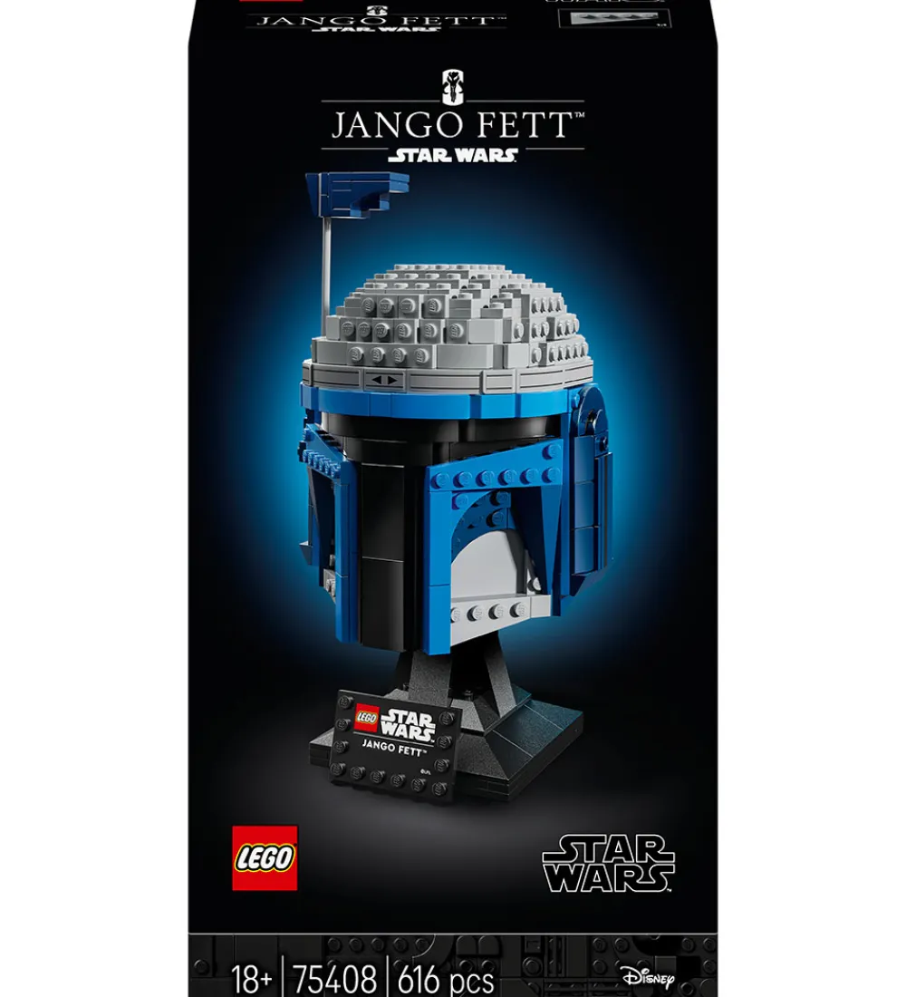 LEGO® Lego®|Byg Og Klodser*Star Wars - Jango Fetts™ Hjelm 75408 - 616 Dele