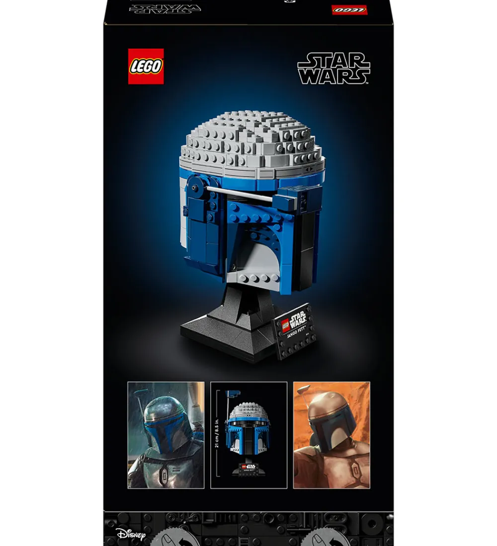 LEGO® Lego®|Byg Og Klodser*Star Wars - Jango Fetts™ Hjelm 75408 - 616 Dele
