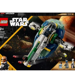 LEGO® Lego®|Konstruktionslegetøj*Star Wars - Jango Fett's Rumskib 75433 - 707 Dele