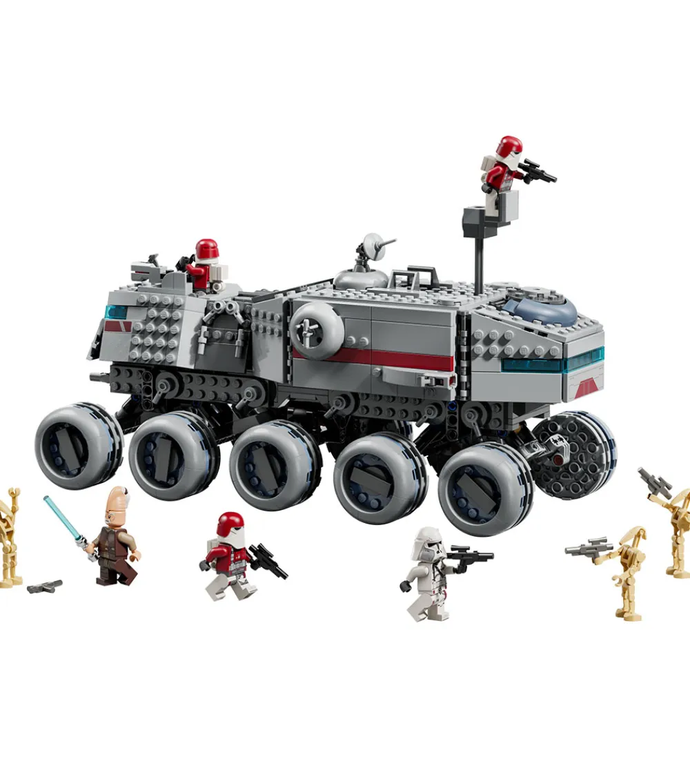 Lego®|Konstruktionslegetøj-LEGO® Star Wars - Republik-Juggernaut 75413 - 813 Dele