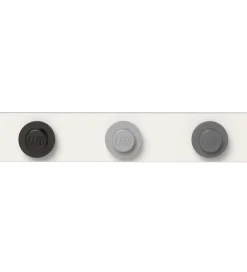 LEGO® Storage Knager*Knagerække - 33 cm - Sort/Grå