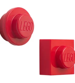 Magnet-LEGO® Storage Magneter - 2 stk - Rød