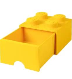LEGO® Storage Skuffer*Opbevaringsskuffe - 4 Knopper - 25x25x18 - Gul