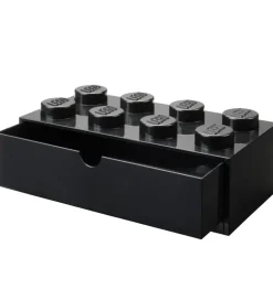 LEGO® Storage Skuffer*Opbevaringsskuffe - 8 Knopper - 31x15x9 - Sort