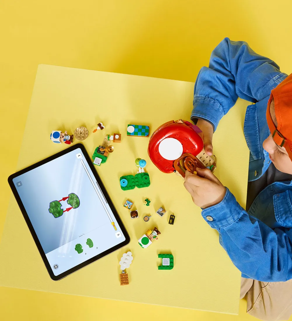 Lego®|Konstruktionslegetøj-LEGO® Super Mario - Fest I Toads Hus 72041 - 276 Dele