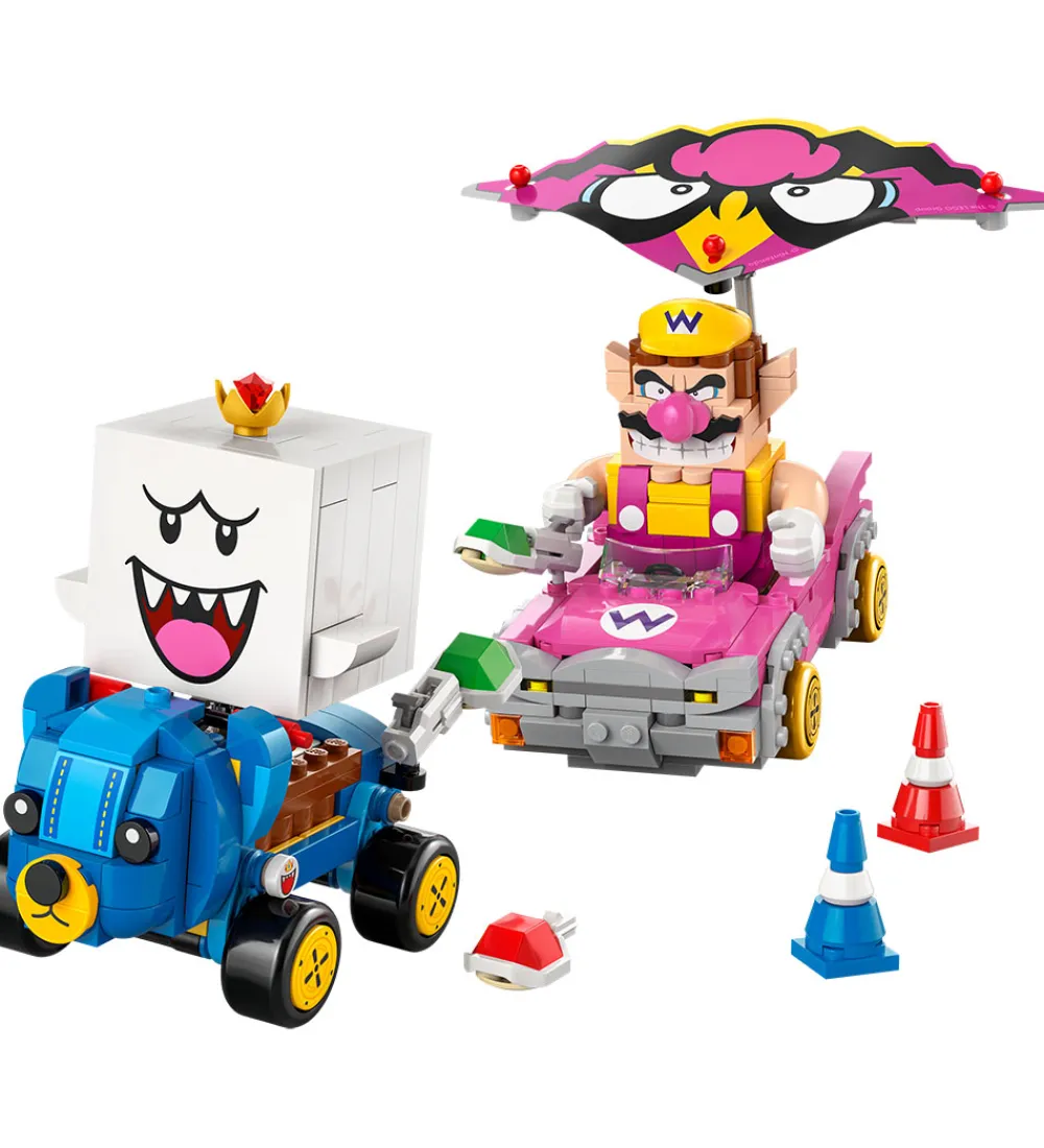 LEGO® Lego®|Konstruktionslegetøj*Super Mario - Mario Kart Wario Og King Boo 72038 - 512 Del