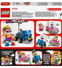 LEGO® Lego®|Konstruktionslegetøj*Super Mario - Mario Kart Wario Og King Boo 72038 - 512 Del