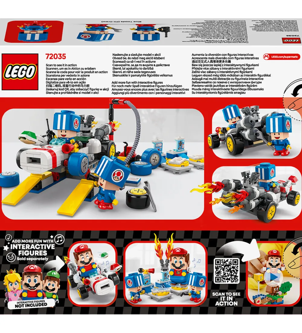 LEGO® Lego®|Byg Og Klodser*Super Mario - Mario Kart™ – Toads garage 72035 - 390