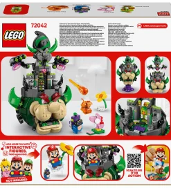 Lego®|Konstruktionslegetøj-LEGO® Super Mario - Prince Florian Og Castle Bowser 72042 - 1251