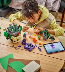 Lego®|Konstruktionslegetøj-LEGO® Super Mario - Prince Florian Og Castle Bowser 72042 - 1251