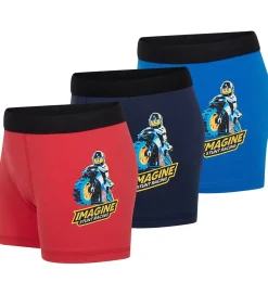 Undertøj-LEGO® Wear City Boxershorts - 3-pak - LwaGan - Blå/Rød