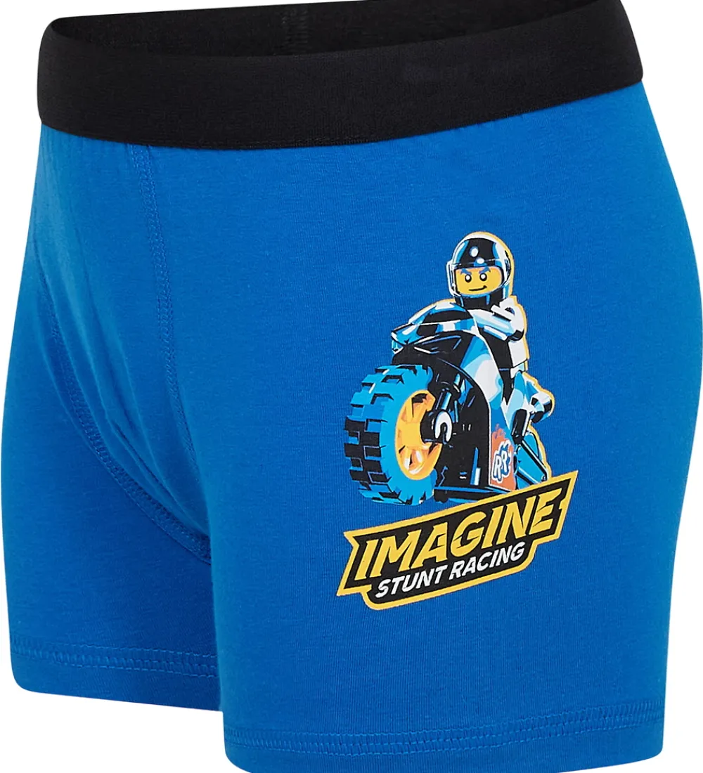 Undertøj-LEGO® Wear City Boxershorts - 3-pak - LwaGan - Blå/Rød