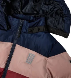 Overgangsjakker|Dunjakker Og Dynejakker-LEGO® Wear Dynejakke - LWJipe 705 - Navy/Dark Rose/Rose/