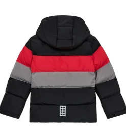 LEGO® Wear Overgangsjakker|Dunjakker Og Dynejakker*Dynejakke - LWJipe 705 - Sort/Rød/Grå