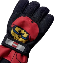 LEGO® Wear Handsker Og Luffer*Handsker - LWAgan 811 - Sort/Rød