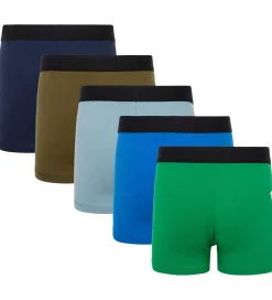 Undertøj-LEGO® Wear Ninjago Boxershorts - 5-pak - LwAgan 608 - Blå/Brun/G