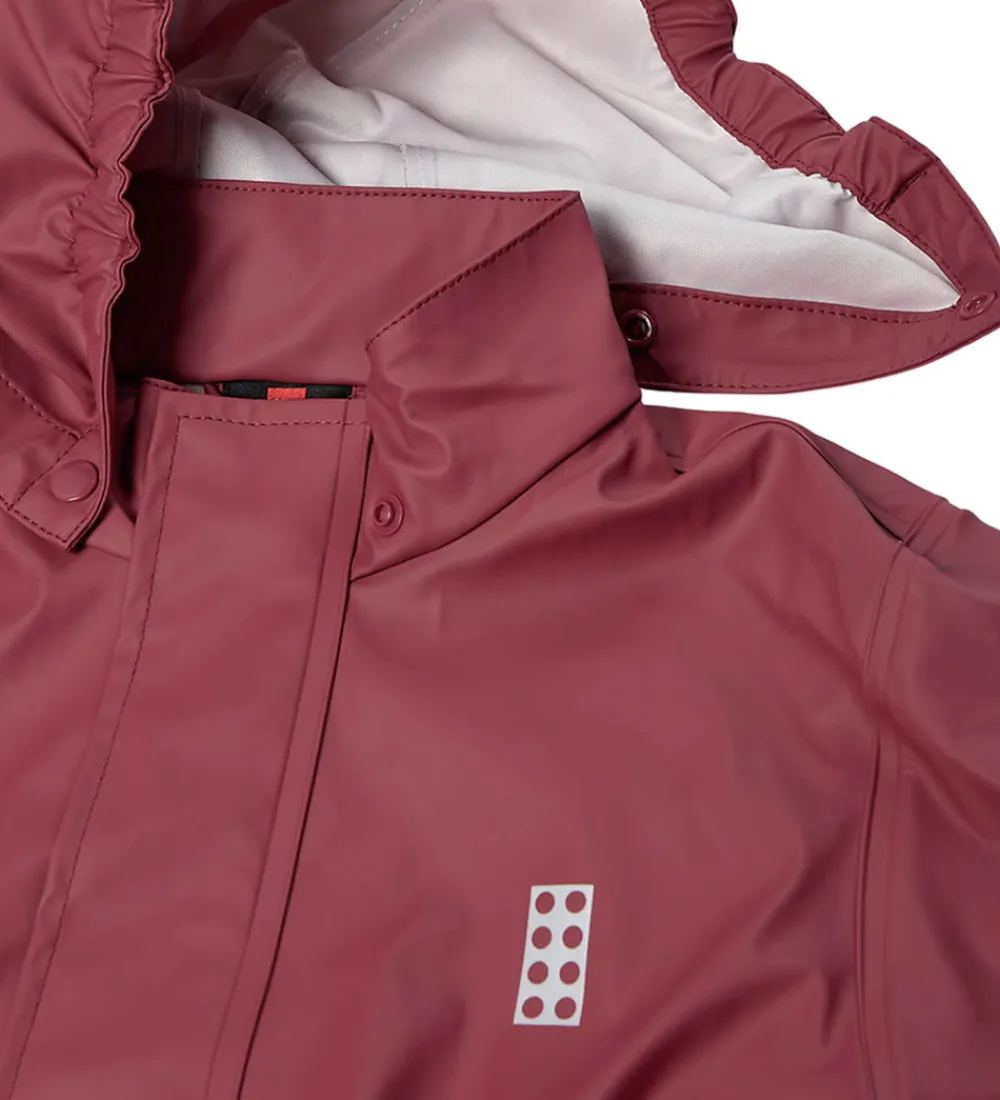 Regntøj-LEGO® Wear Regntøj - PU - LWJori - Mørk Rosa