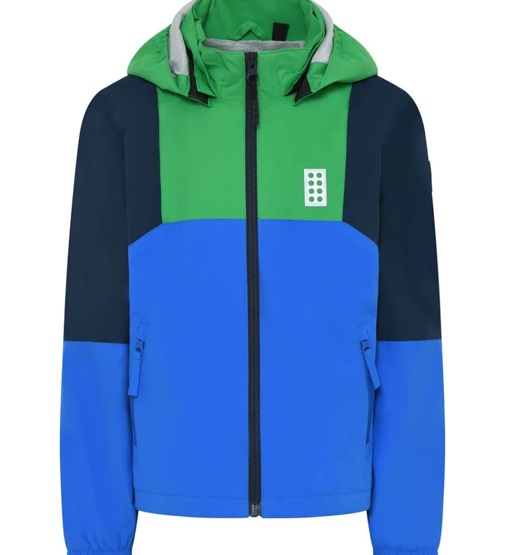 Sommerjakker-LEGO® Wear Sommerjakke - LWJochy 200 - Blå/Grøn