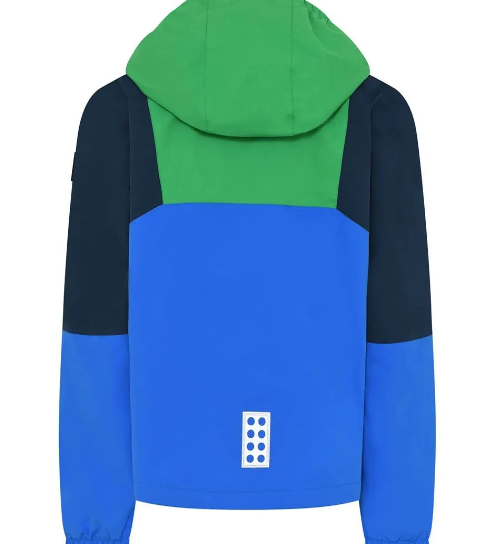 Sommerjakker-LEGO® Wear Sommerjakke - LWJochy 200 - Blå/Grøn