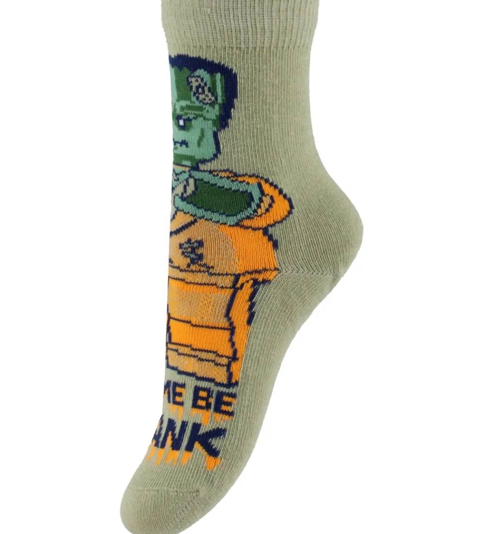 LEGO® Wear Halloween*Strømper - 3-pak - LwAgan - Sort/Rød/Beige m. Hallowe
