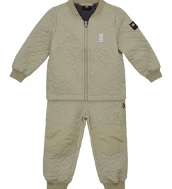 Termotøj-LEGO® Wear Termotøj m. Fleece - Quiltet - LWSaku 612 - Grøn