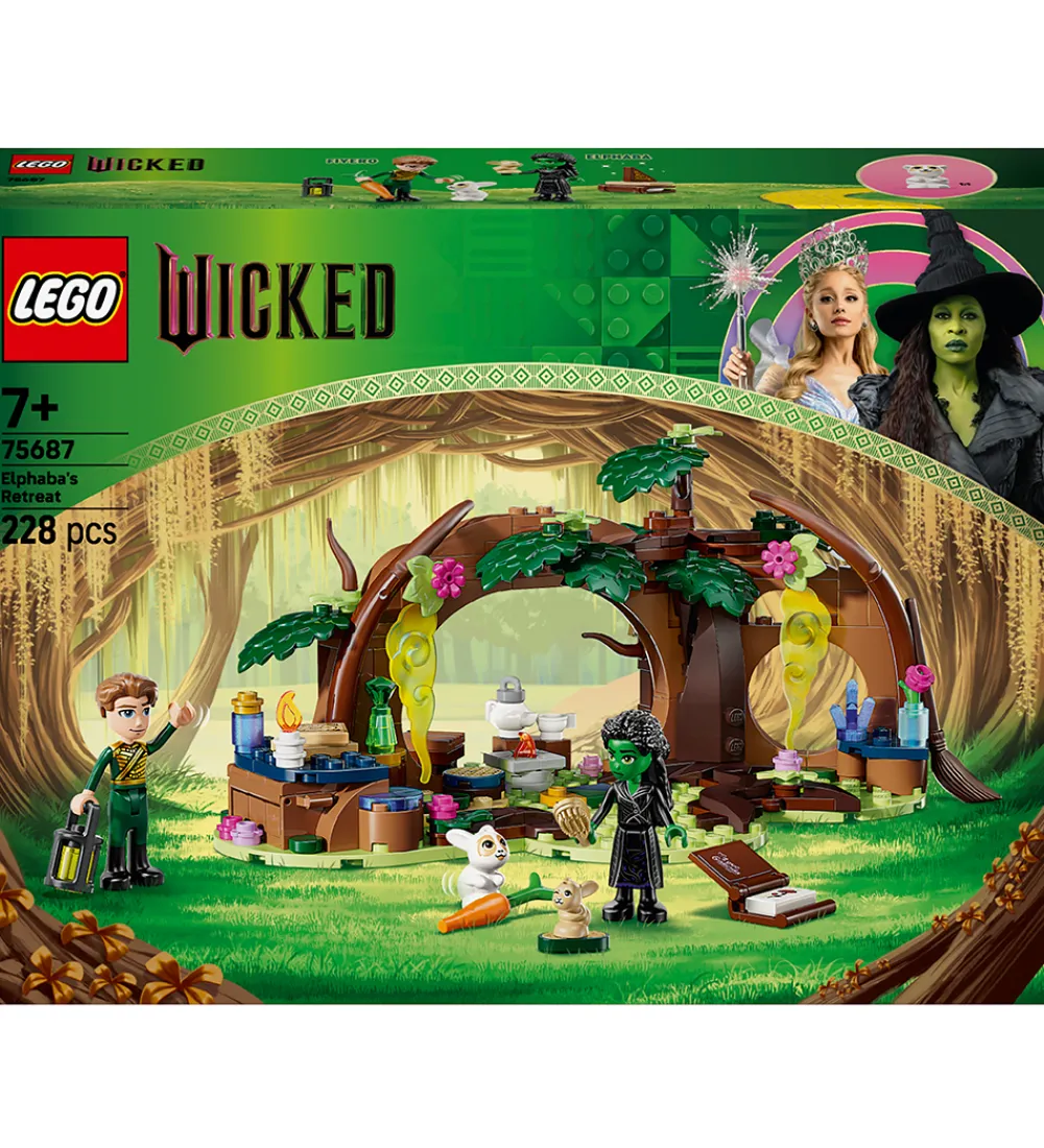 Lego®|Konstruktionslegetøj-LEGO® Wicked - Elphabas Skjulested 75687 - 228 Dele