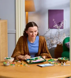 Lego®|Konstruktionslegetøj-LEGO® Wicked - Emerald City - Vægkunst 75685 - 1518 Dele