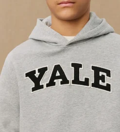 Hættetrøjer-Les Deux Hættetrøje - Yale - Lys Grå Meleret/Sort
